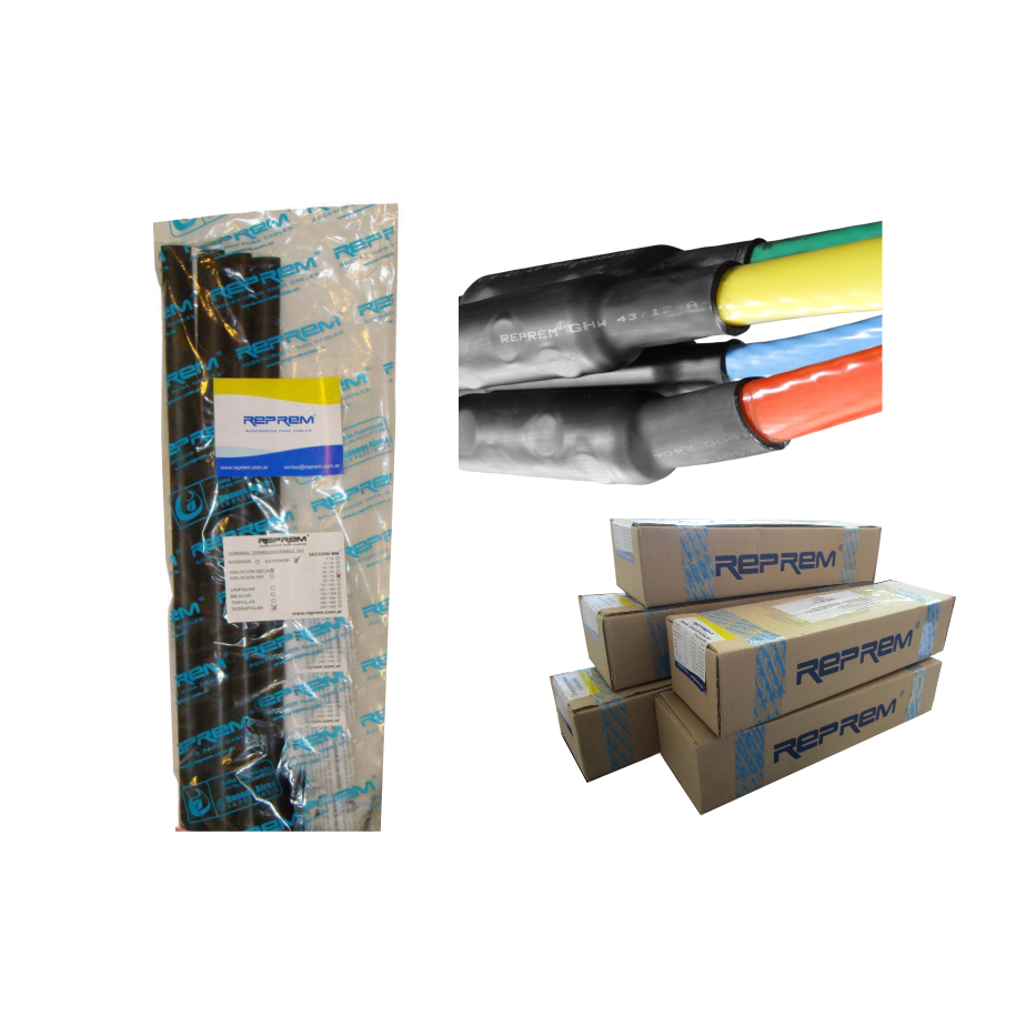 Empalmes Rectos Termocontraíbles de Media Tensión ER1-ER3 Reprem®